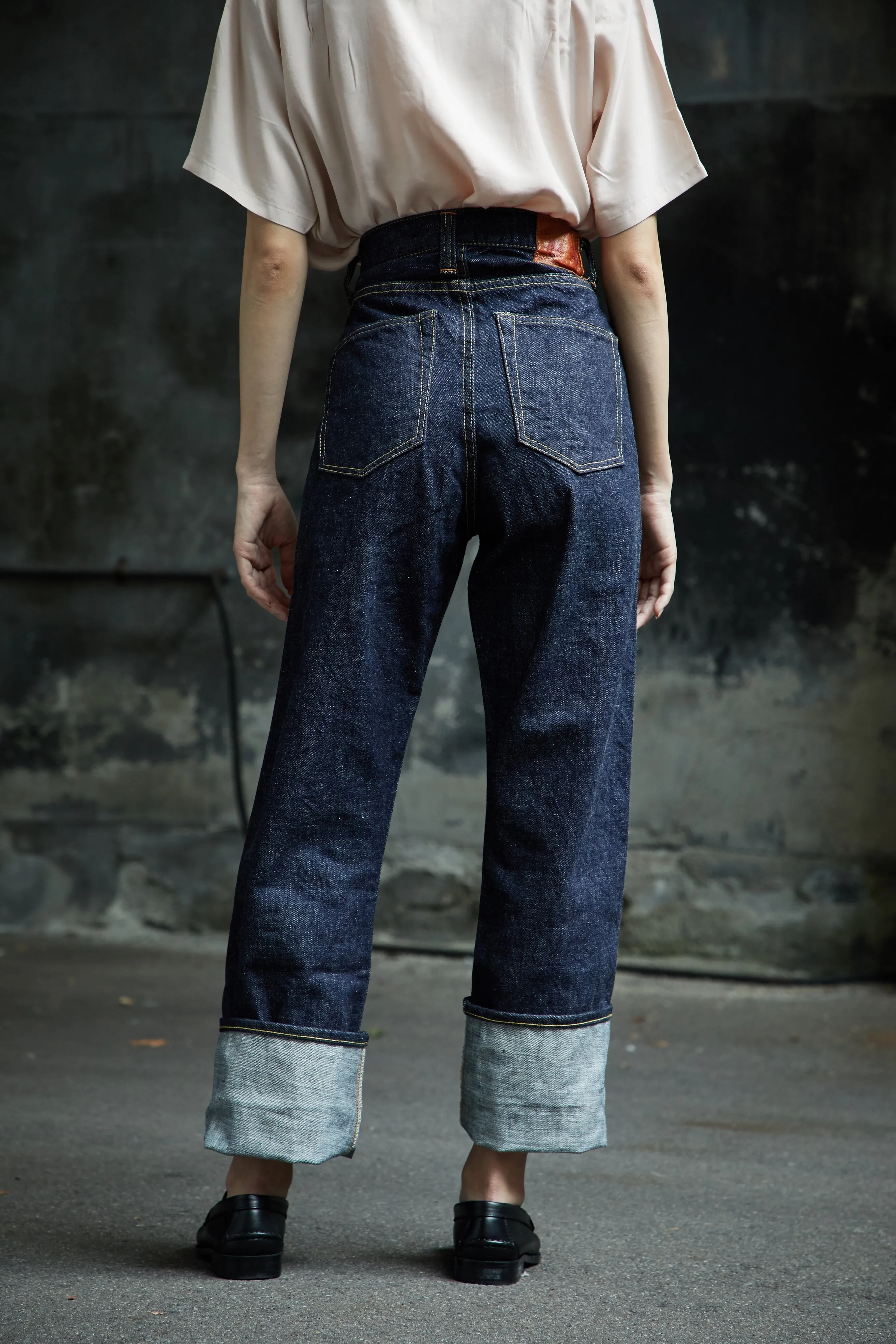 0107 - Womens Wide Straight “MONROE” Denim -