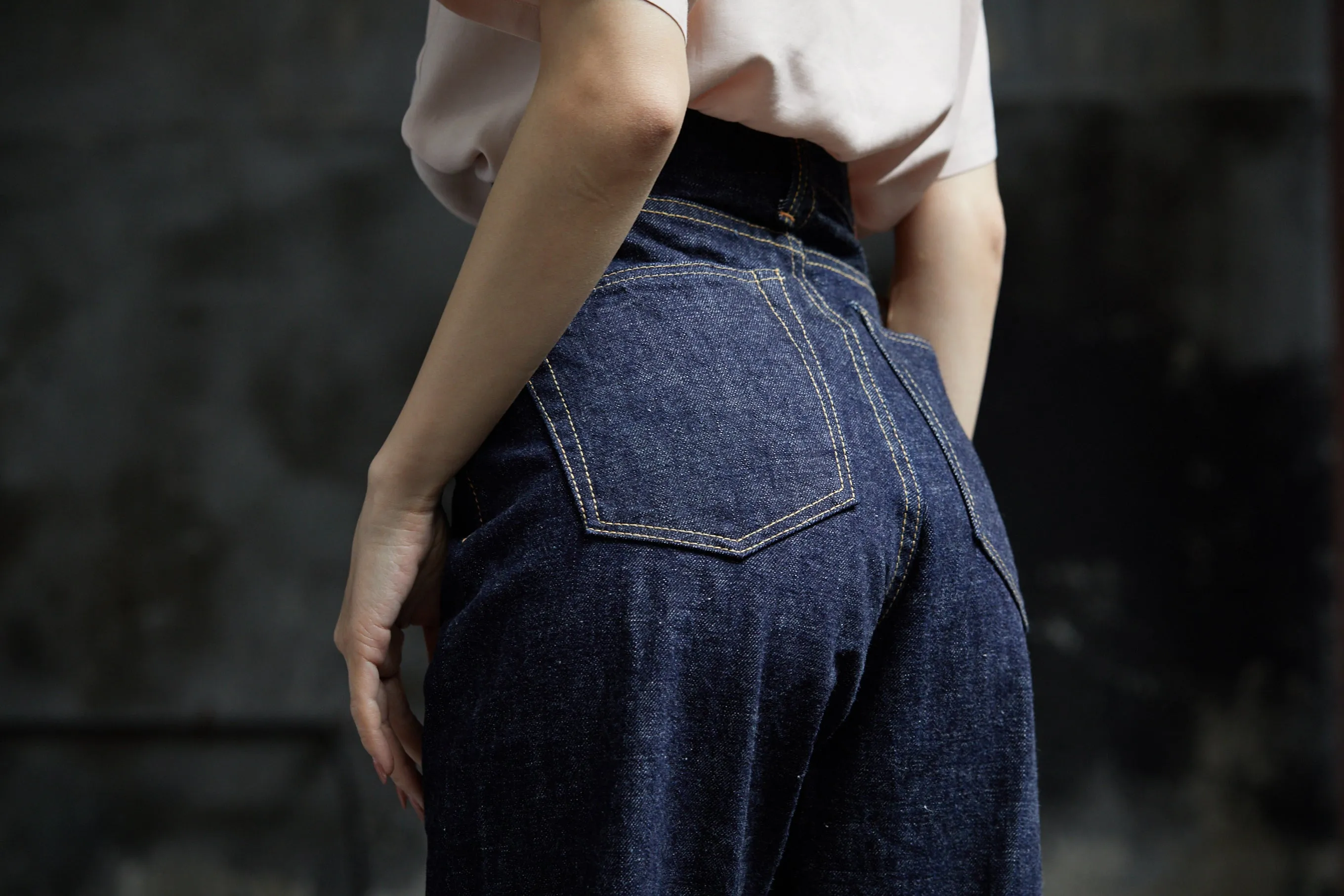 0107 - Womens Wide Straight “MONROE” Denim -