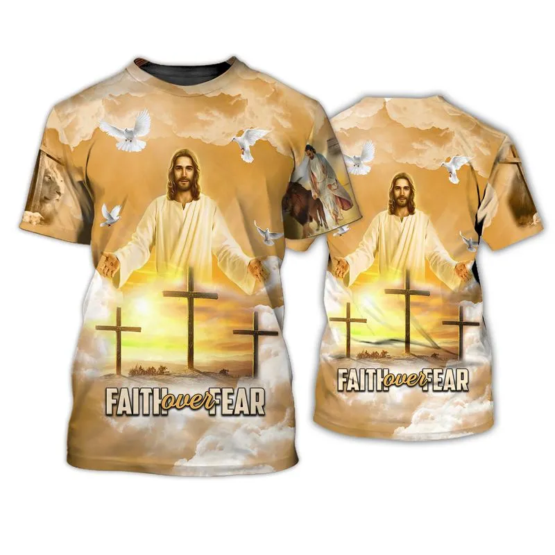 3D Full Print Faith Over Fear