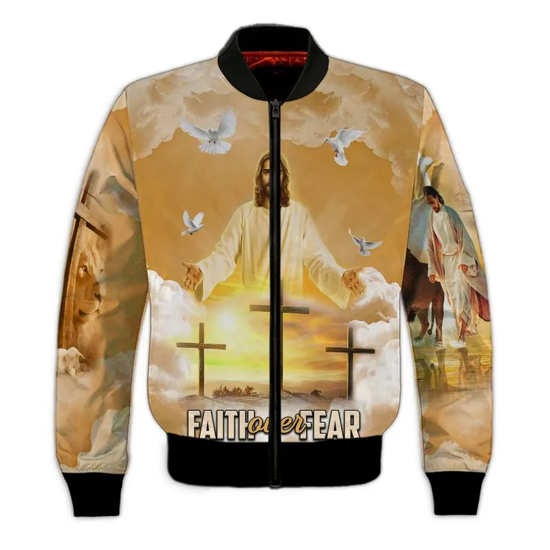 3D Full Print Faith Over Fear
