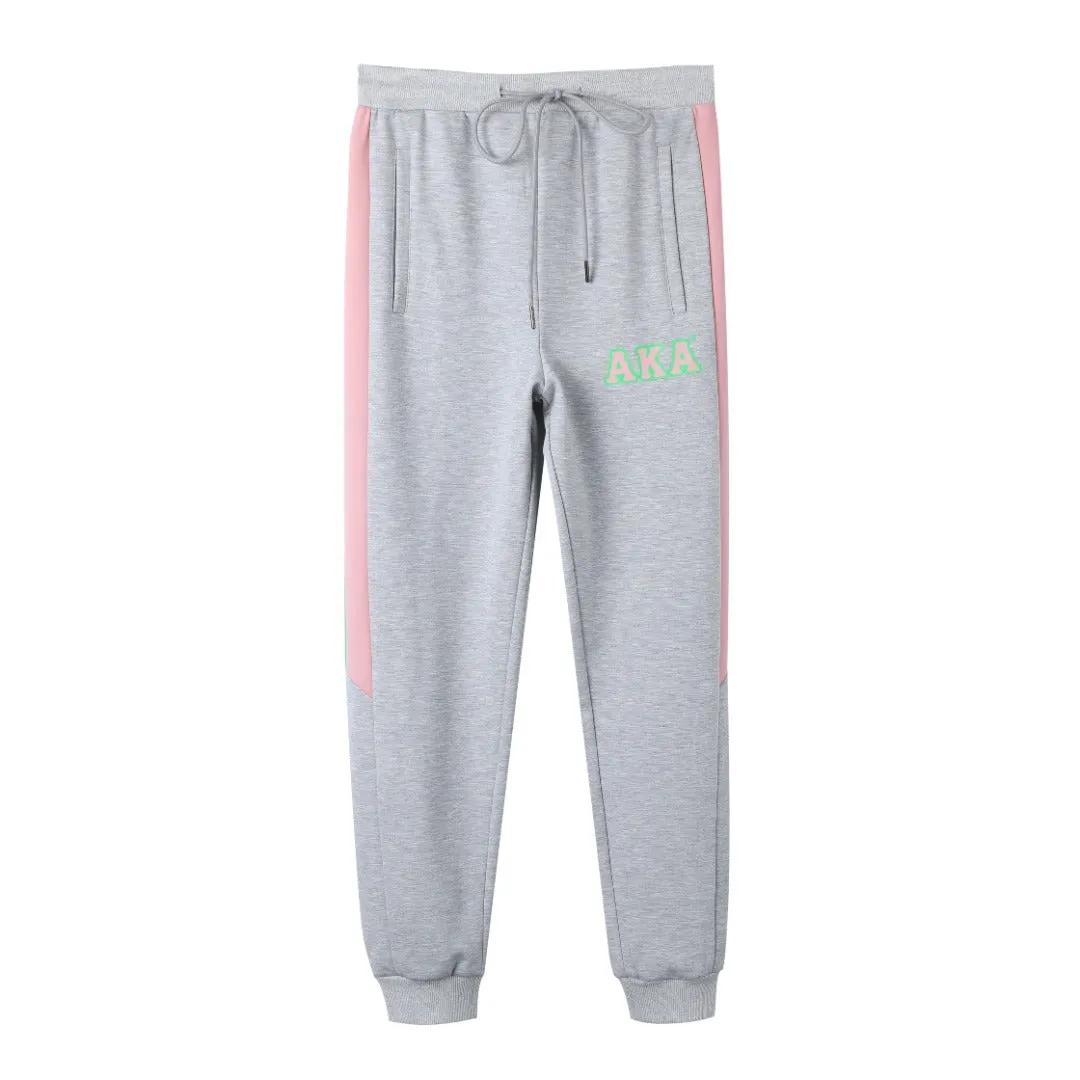AKA Winterize Grey Tech Fleece Joggers