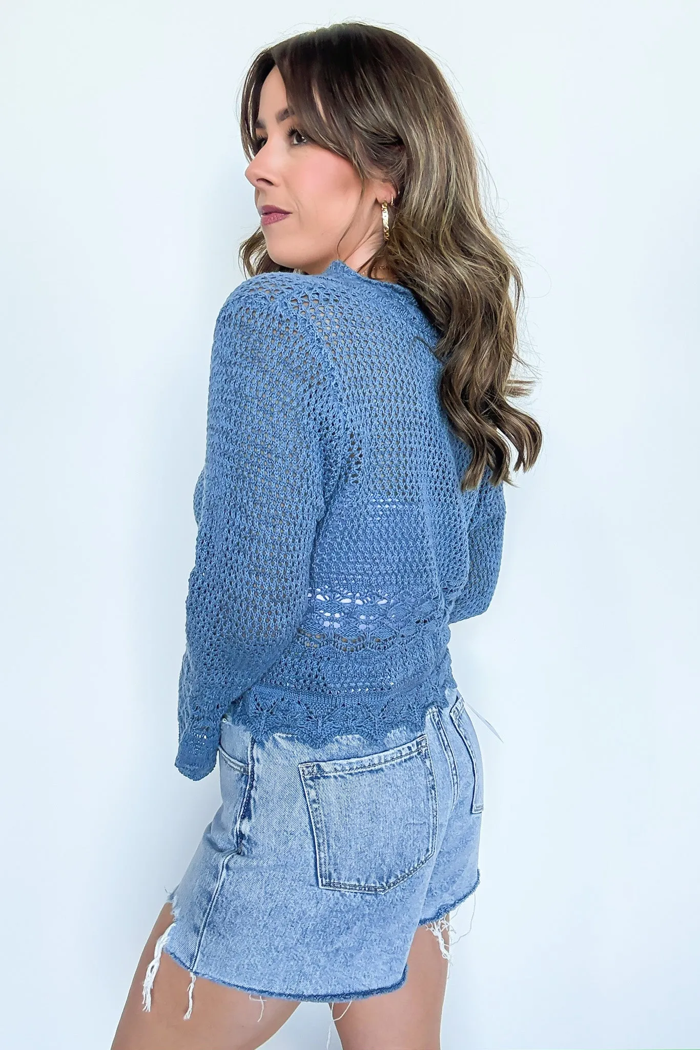Alice Knit Tie Front Cardigan