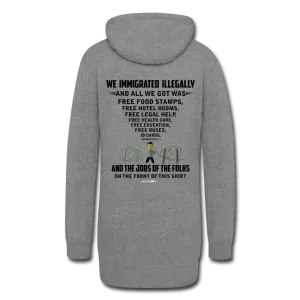 ALL WE GOT - Two-Sided Printing on Women's Hoodie Dress