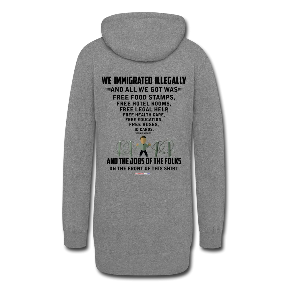ALL WE GOT - Two-Sided Printing on Women's Hoodie Dress