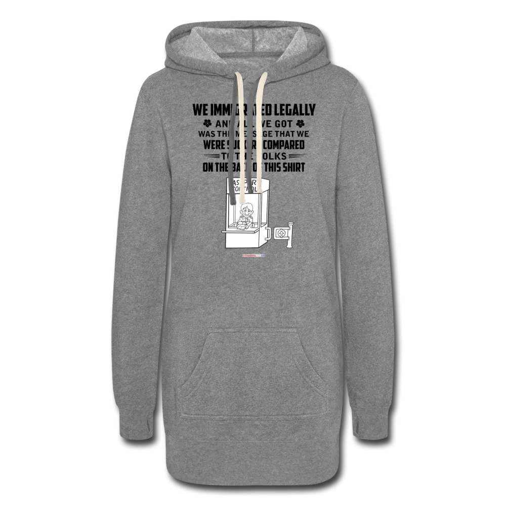 ALL WE GOT - Two-Sided Printing on Women's Hoodie Dress