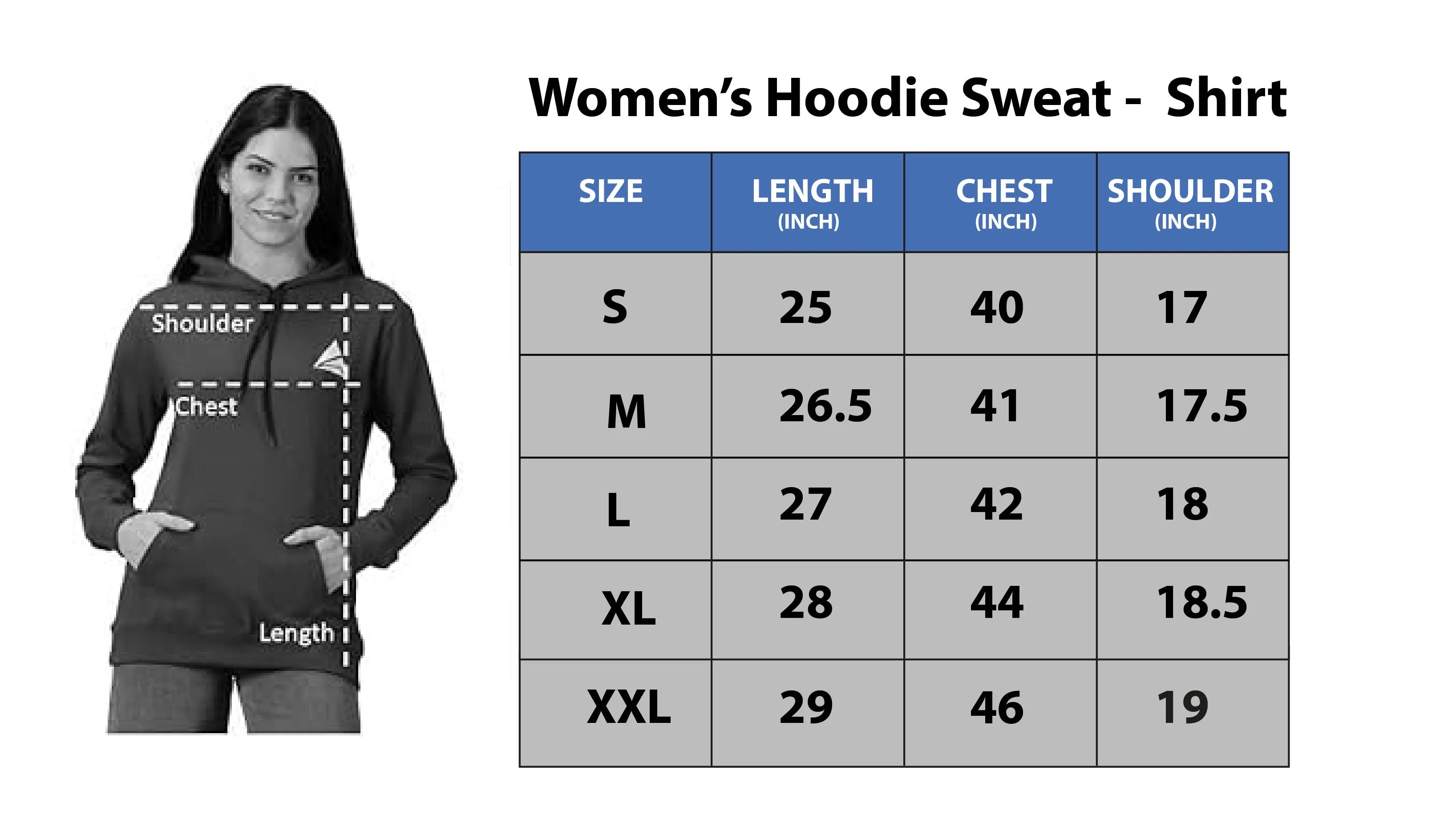 Angar Sport Print Hoodie For Women