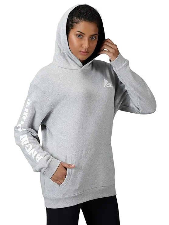 Angar Sport Print Hoodie For Women