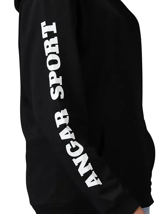 Angar Sport Print Hoodie For Women