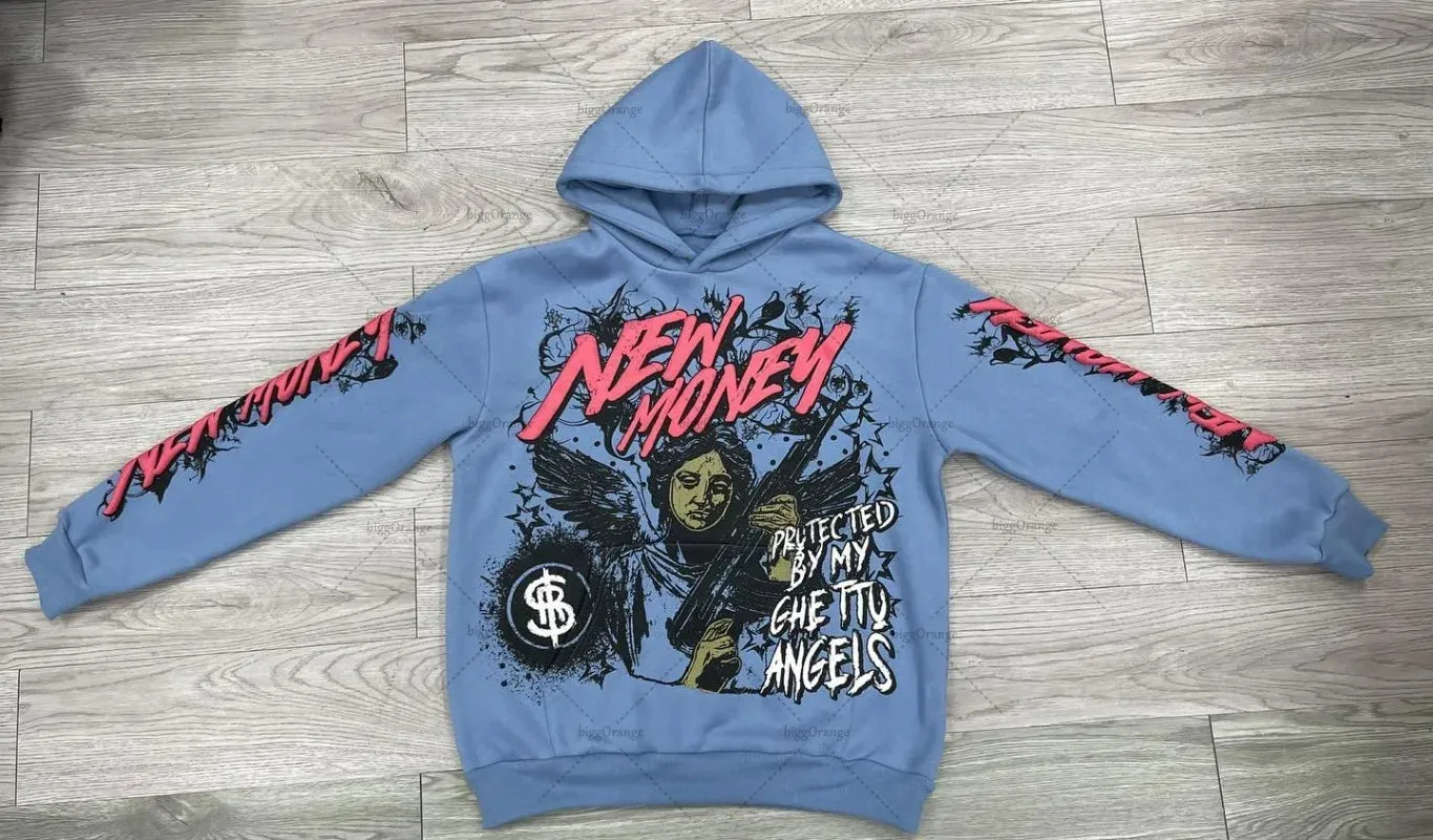 Back To School Joskaa American Trendy Brand Fashion Oversized Sweatshirt Street Letter Anime Pullover Hoodie Men Y2k Goth Harajuku Retro Jacket Women