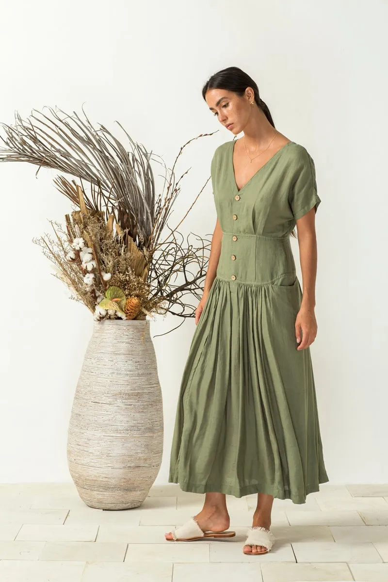 Bird & Kite - Carla Dress - Sage