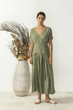 Bird & Kite - Carla Dress - Sage