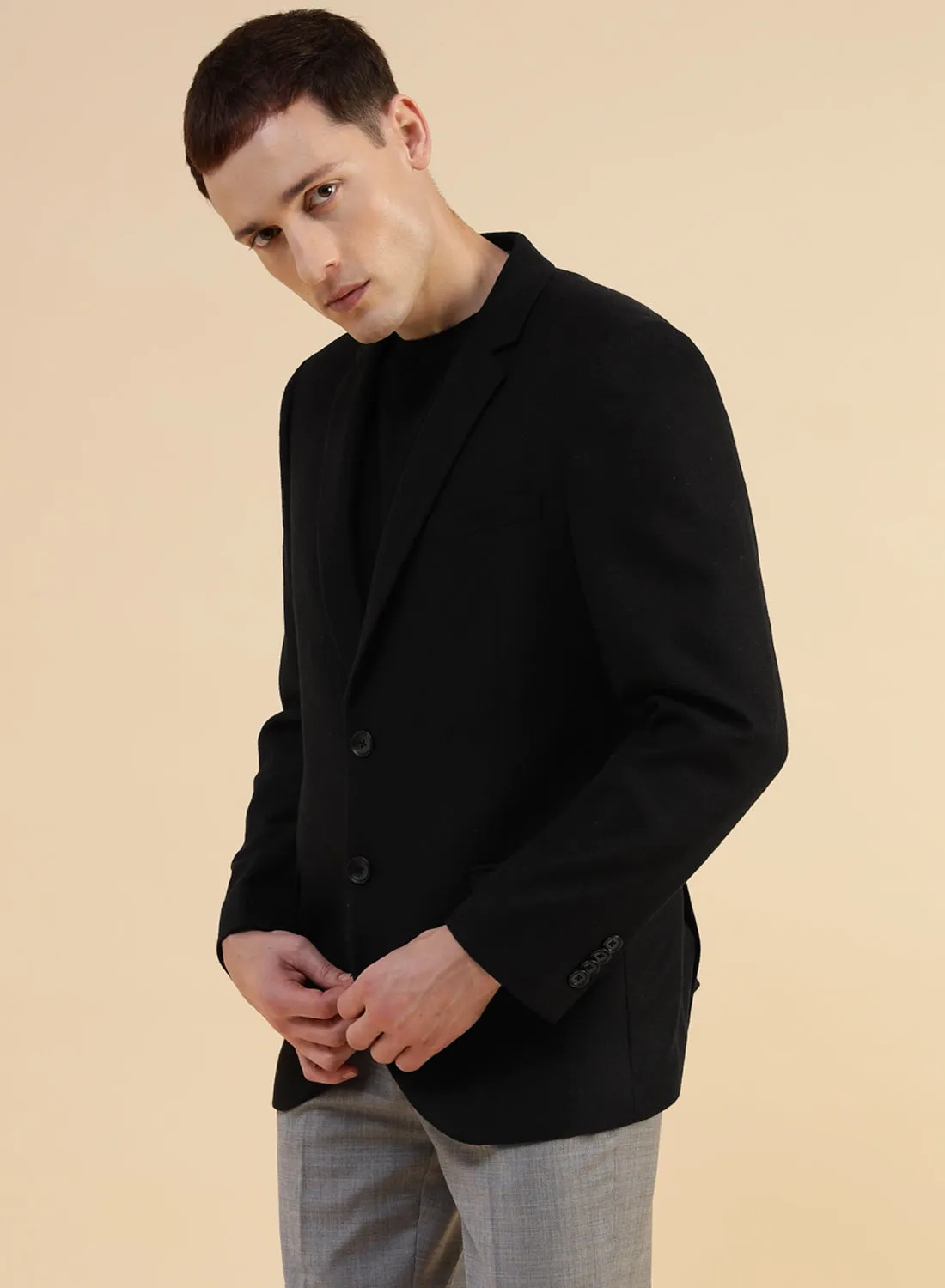 Black Tweed Jacket