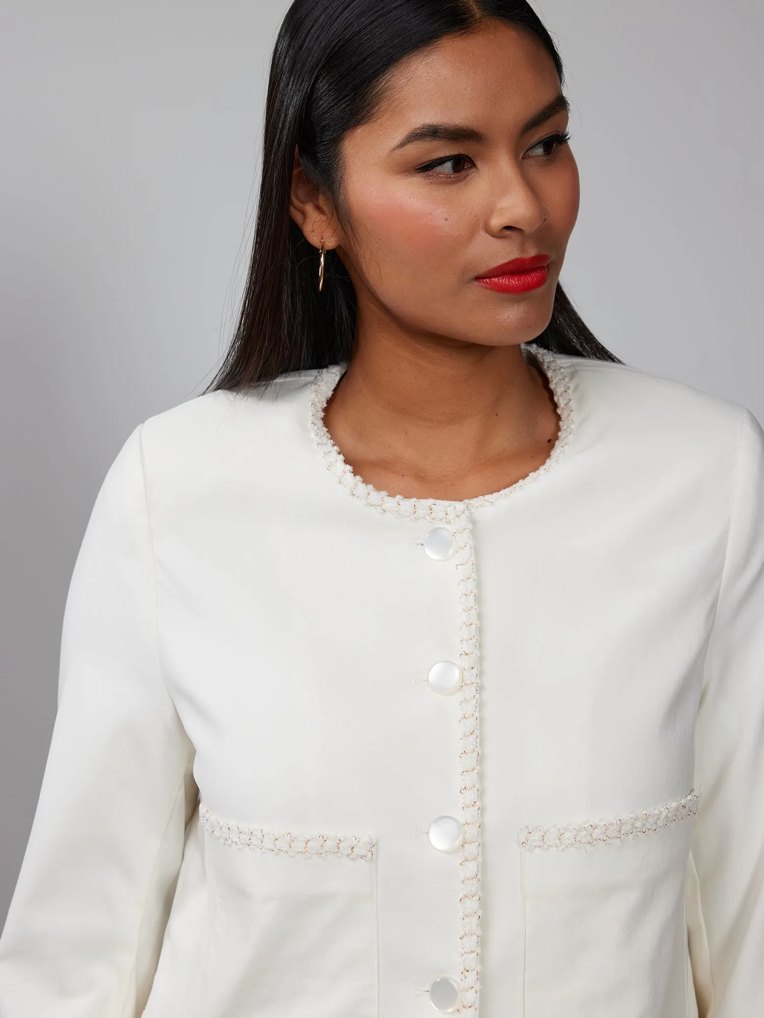 Braided Trim Jacket