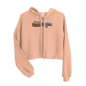 Bravo Gear Welcome to Bezerkshires Women's Fleece Crop Hoodie