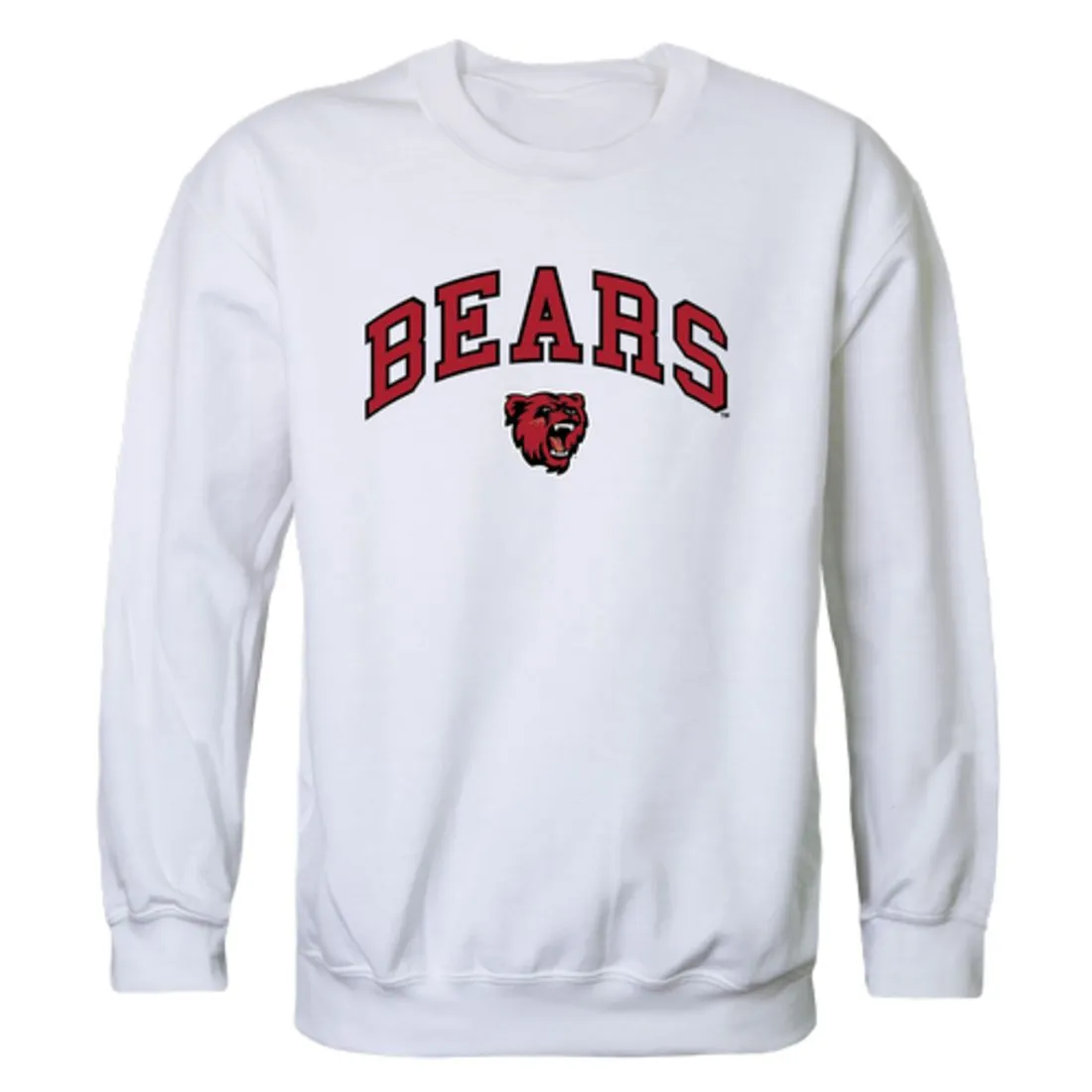 Bridgewater State University Bears Campus Fleece Crewneck Pullover Sweatshirt
