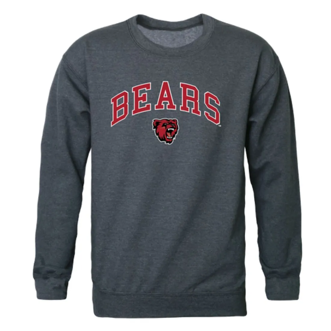 Bridgewater State University Bears Campus Fleece Crewneck Pullover Sweatshirt