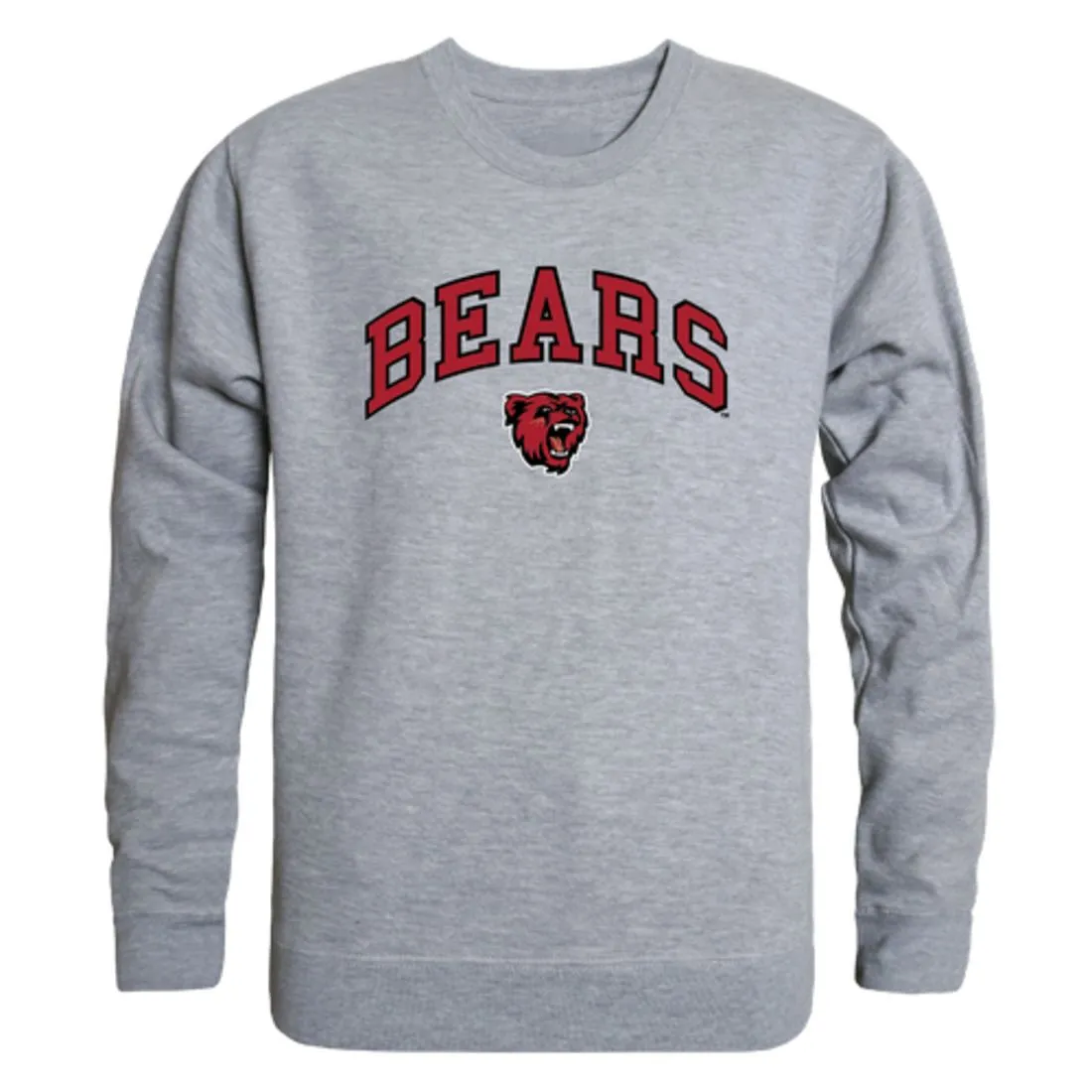 Bridgewater State University Bears Campus Fleece Crewneck Pullover Sweatshirt