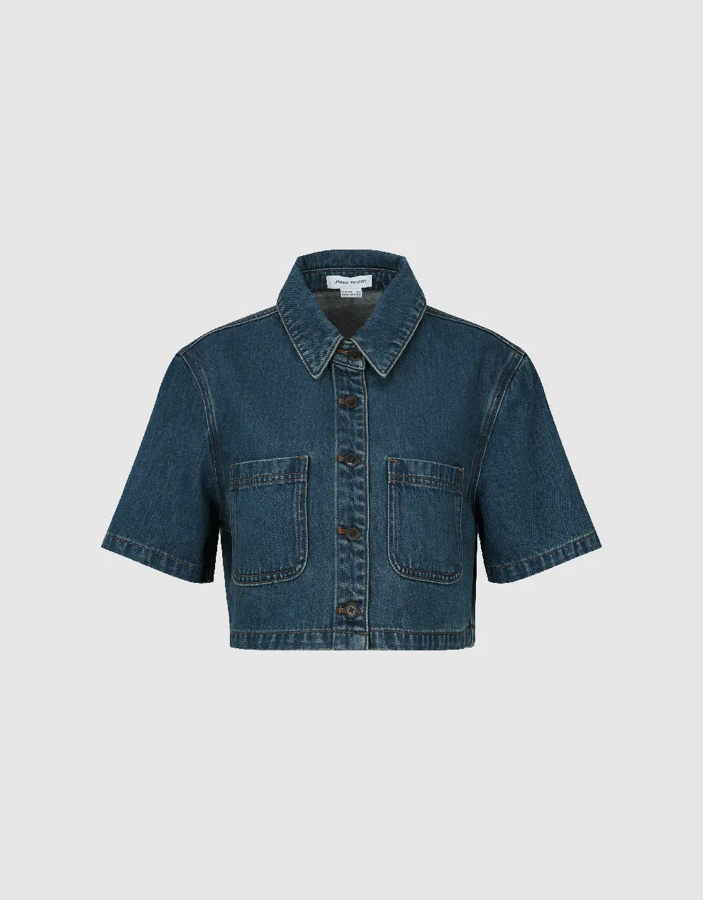 Button Up Denim Shirt