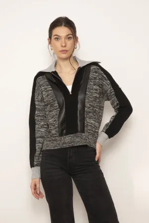 Cillian Vegan Accent Halfzip