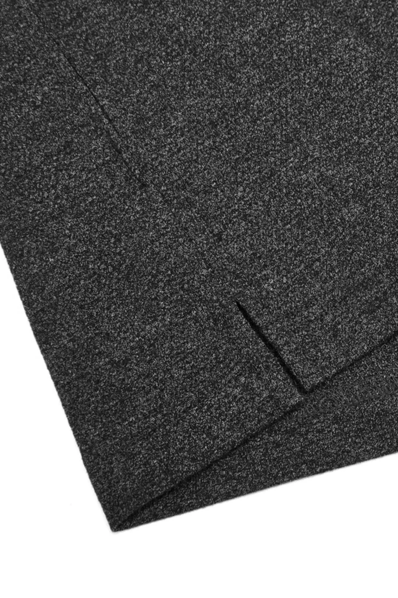 Cotton Blend Smart Fit Jacquard Short Sleeve Stand Collar Polo Tee