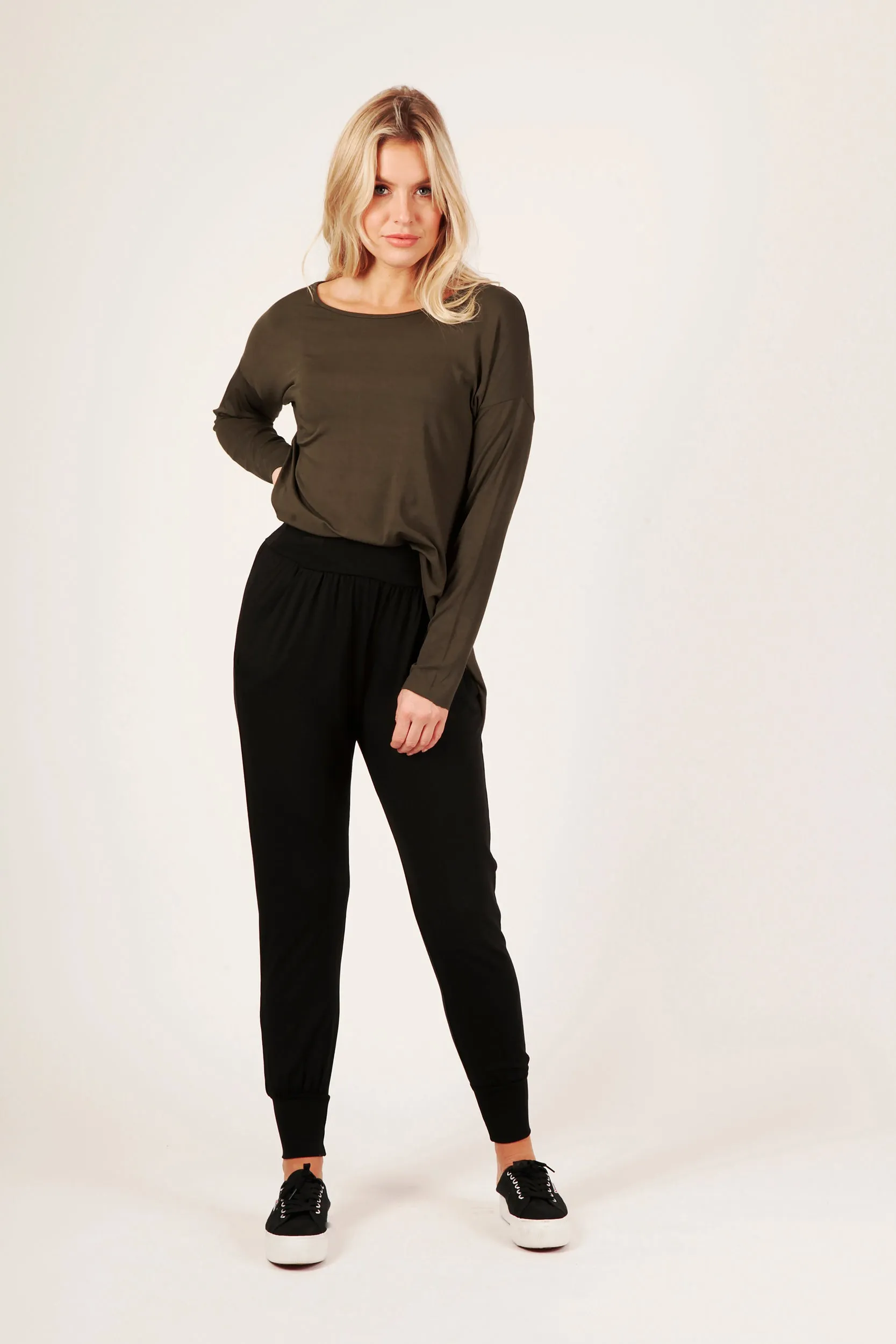 Darcee Jersey Pants With Side Pockets