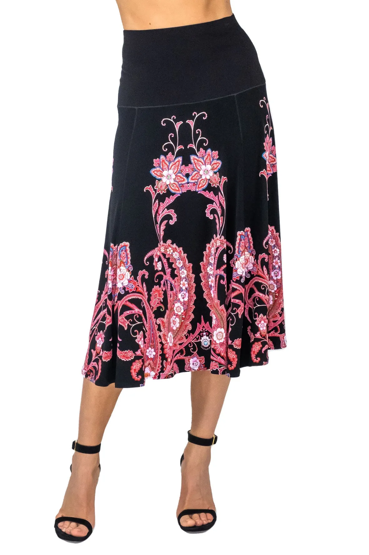 Double Waistband Boot 4 Panel Skirt