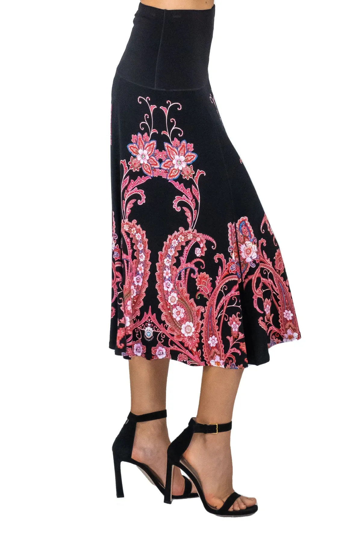 Double Waistband Boot 4 Panel Skirt