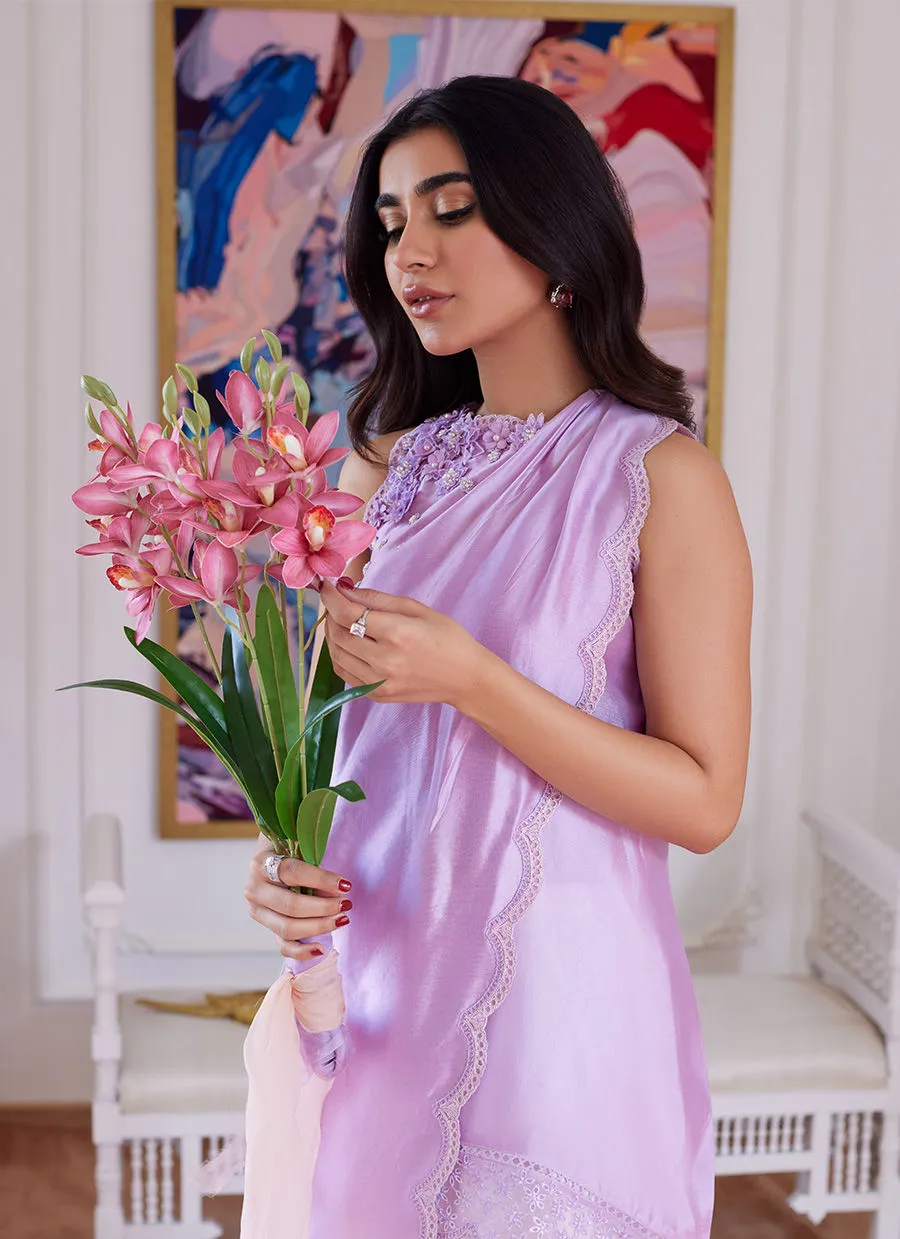 Farah Talib Aziz | Luna Eid Collection 24 | SUZETTE LAVENDER