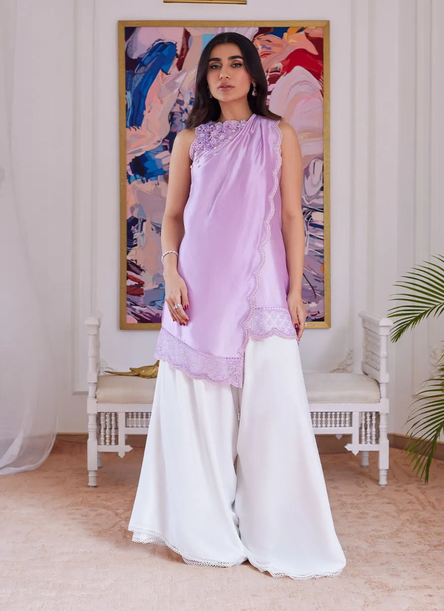 Farah Talib Aziz | Luna Eid Collection 24 | SUZETTE LAVENDER
