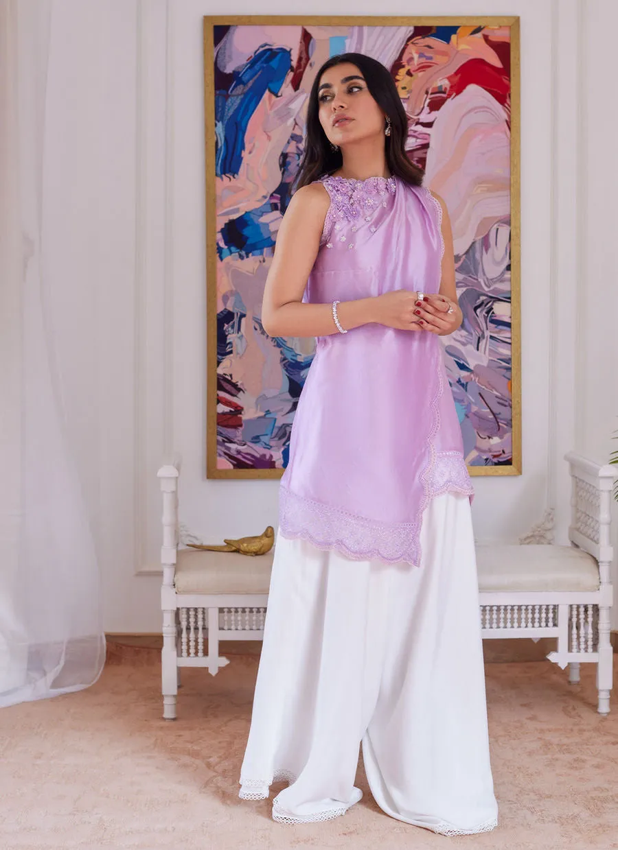 Farah Talib Aziz | Luna Eid Collection 24 | SUZETTE LAVENDER