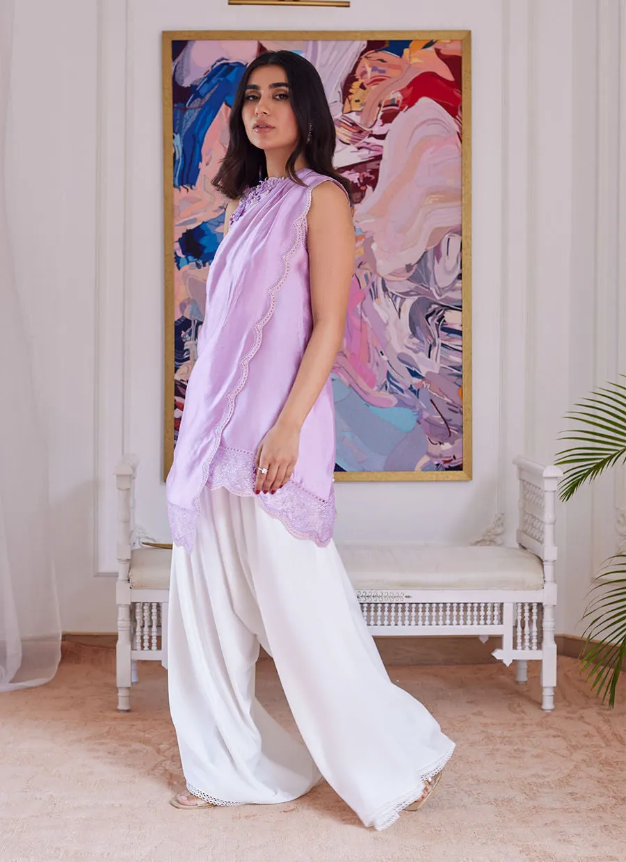 Farah Talib Aziz | Luna Eid Collection 24 | SUZETTE LAVENDER