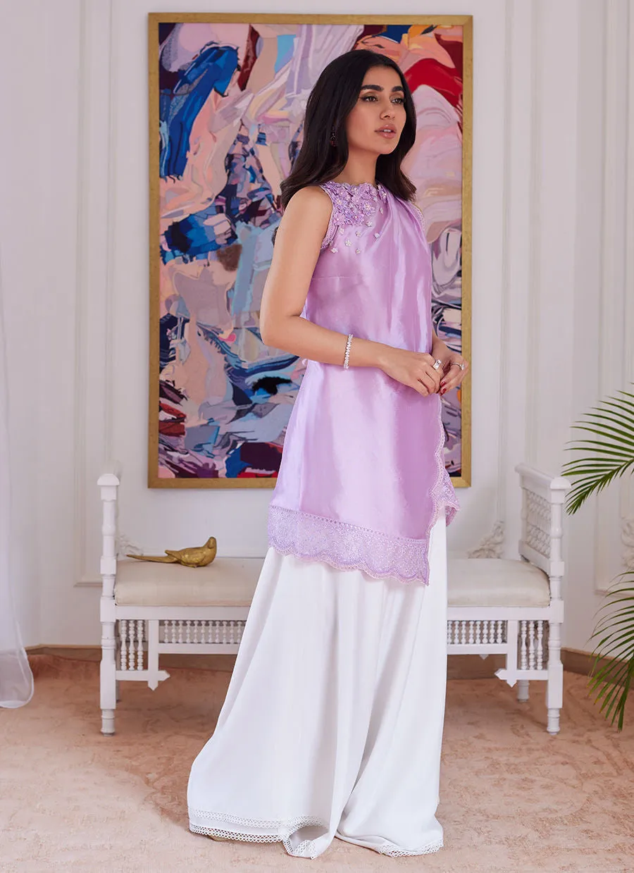 Farah Talib Aziz | Luna Eid Collection 24 | SUZETTE LAVENDER