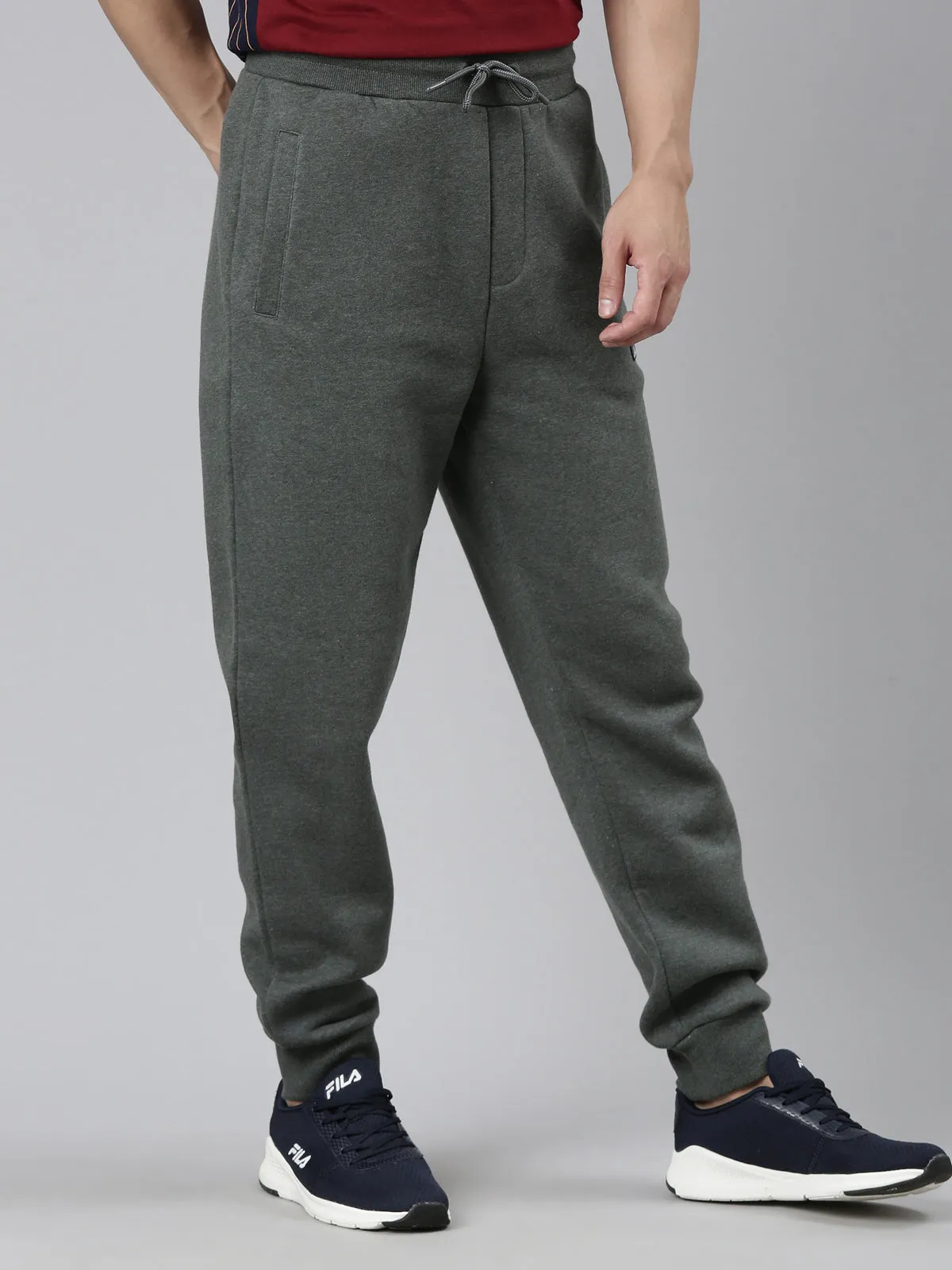 Fila Black Clooney Pant Men's Cuffed Joggers