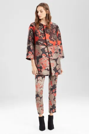 Flower Jacquard Topper
