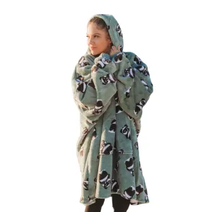Giant Hoodie Pand-UH! Sage ADULT