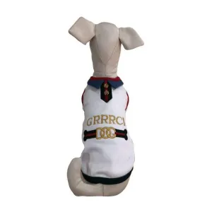 GRRRCI Classic Dog Tank White