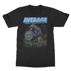 Gym Rat: Average heavy circle enjoyer T-shirt (UK)
