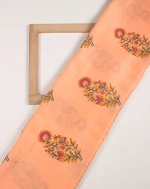 Hand Block Modal Satin Fabric
