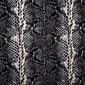 Heavy Knit - MELLISA - Snakes - Black