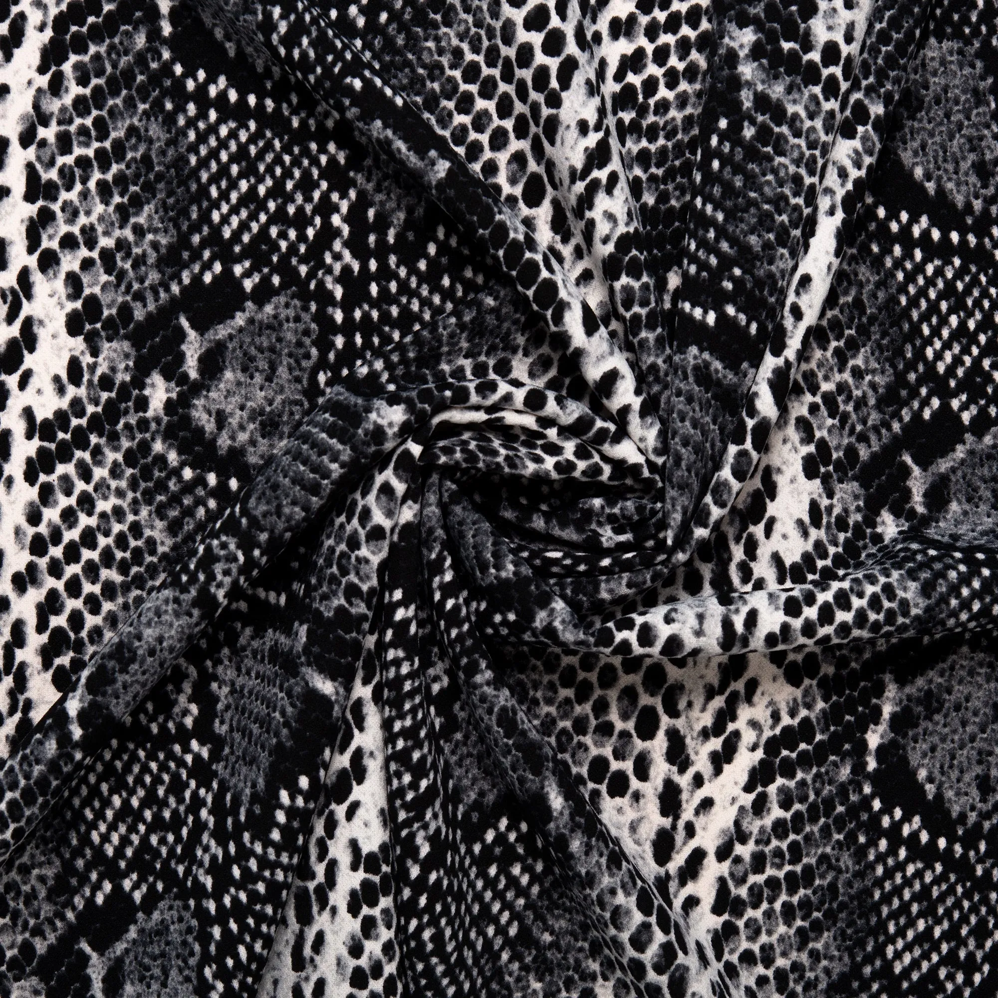 Heavy Knit - MELLISA - Snakes - Black