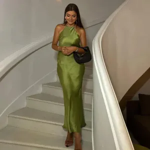 Heidi-Mode | Ärmelloses Seidenkleid