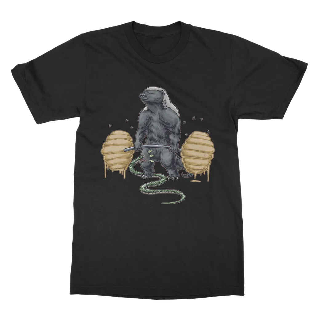 Honey Badger Don't Care T-shirt (UK)