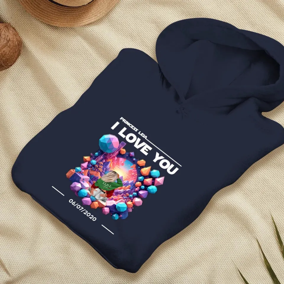 I Love You - Custom Date - Personalized Gifts for Couples - Hoodie