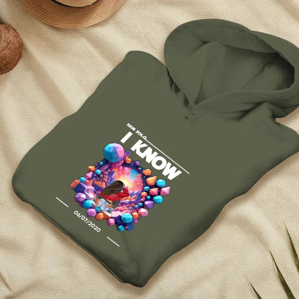 I Love You - Custom Date - Personalized Gifts for Couples - Hoodie