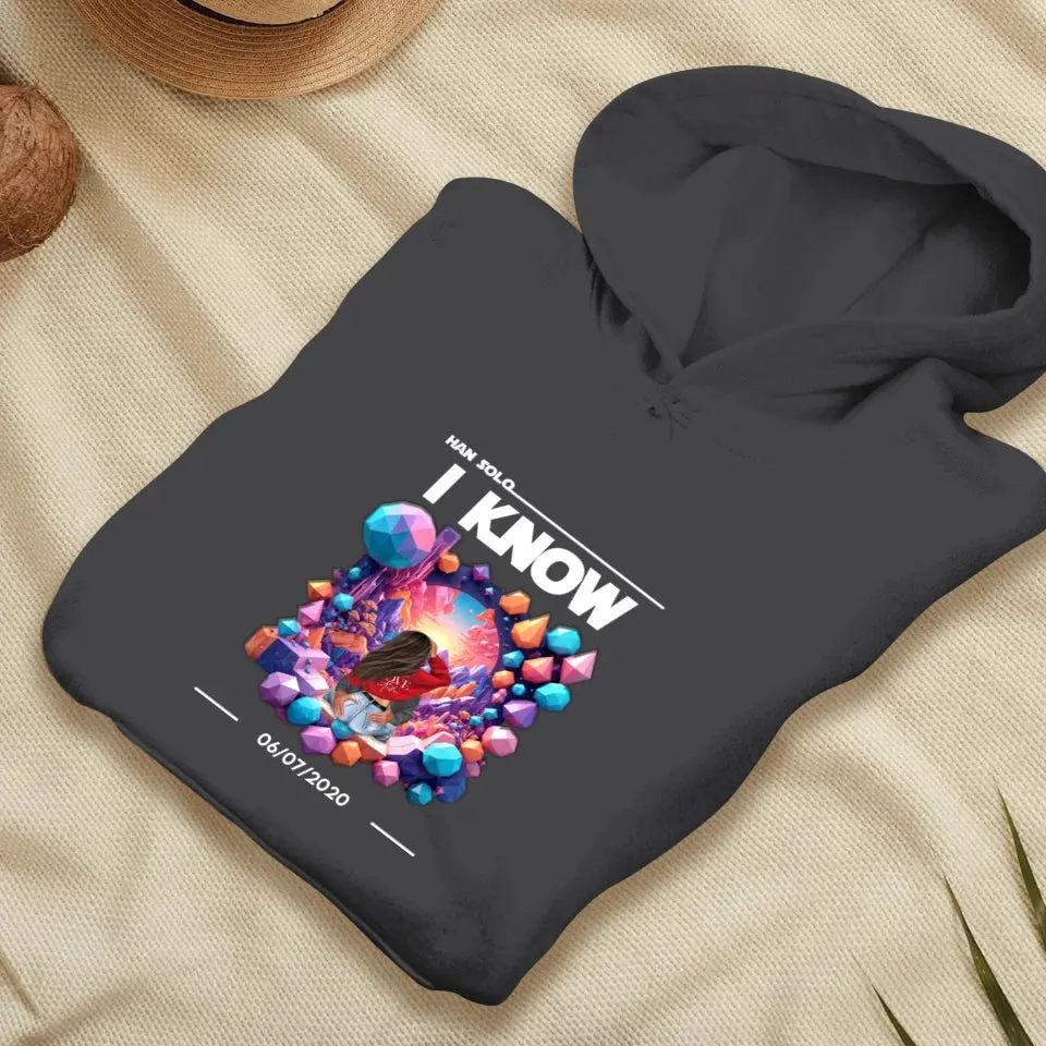 I Love You - Custom Date - Personalized Gifts for Couples - Hoodie