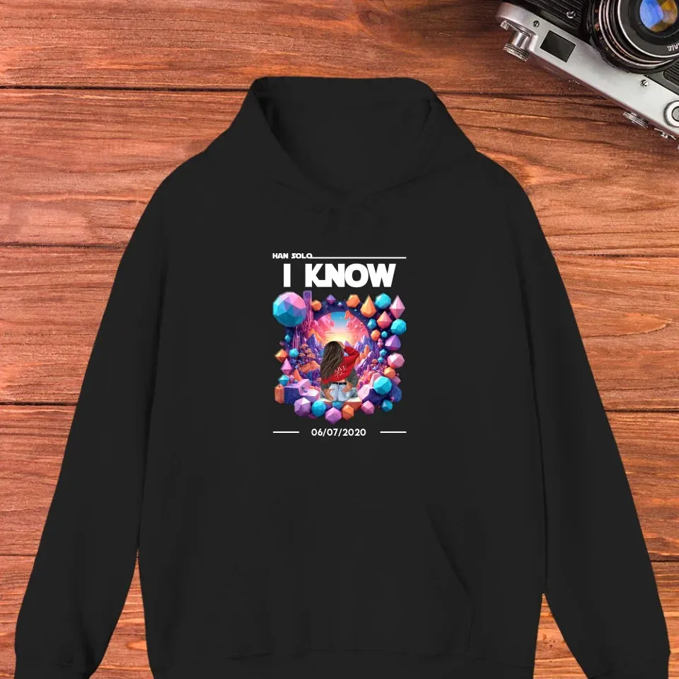 I Love You - Custom Date - Personalized Gifts for Couples - Hoodie