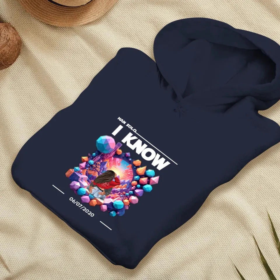 I Love You - Custom Date - Personalized Gifts for Couples - Hoodie