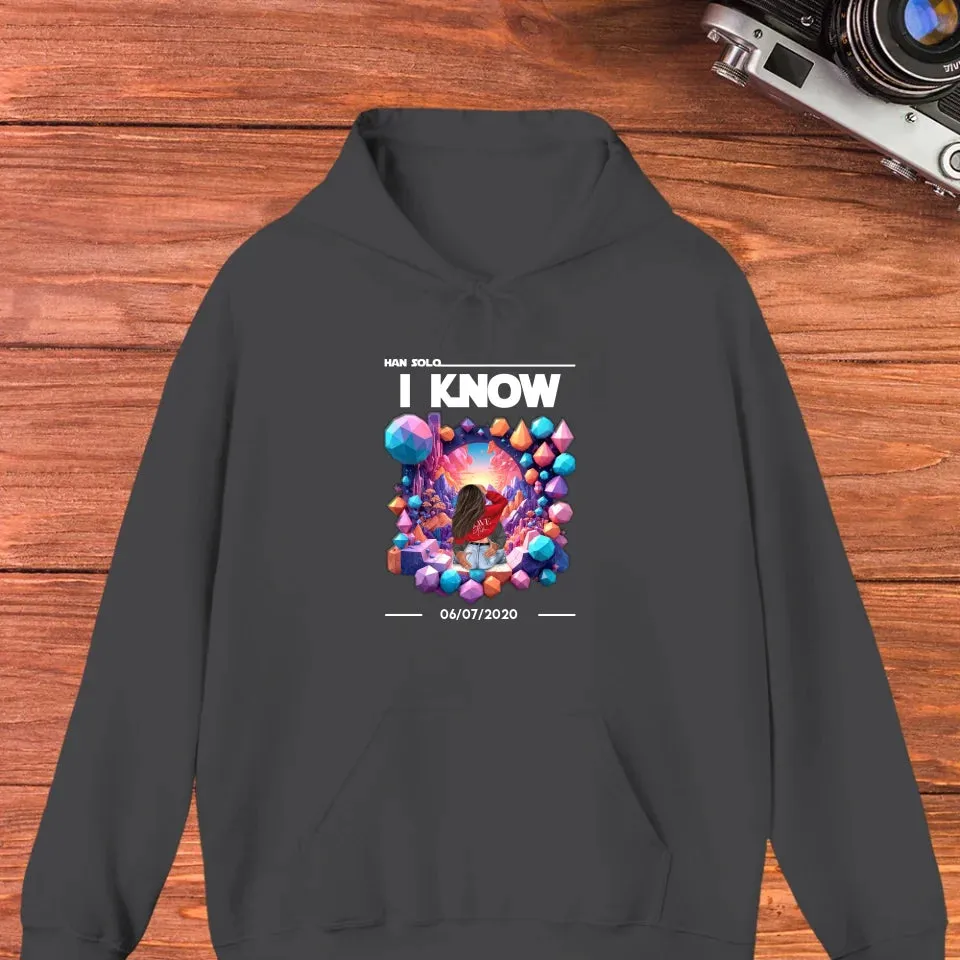 I Love You - Custom Date - Personalized Gifts for Couples - Hoodie