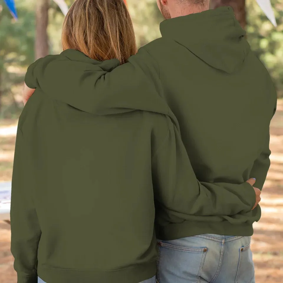 I Love You - Custom Date - Personalized Gifts for Couples - Hoodie