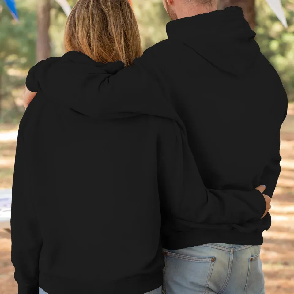 I Love You - Custom Date - Personalized Gifts for Couples - Hoodie